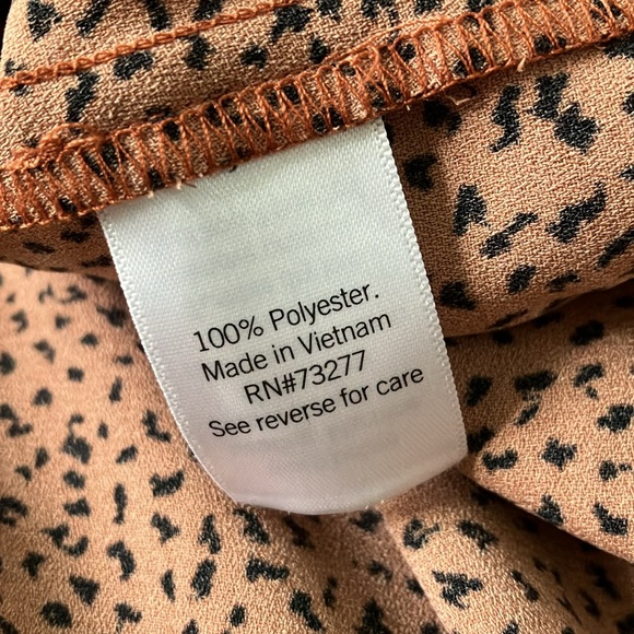 Nine West Animal Print MIDI Length Skirt - Picture 4 of 6